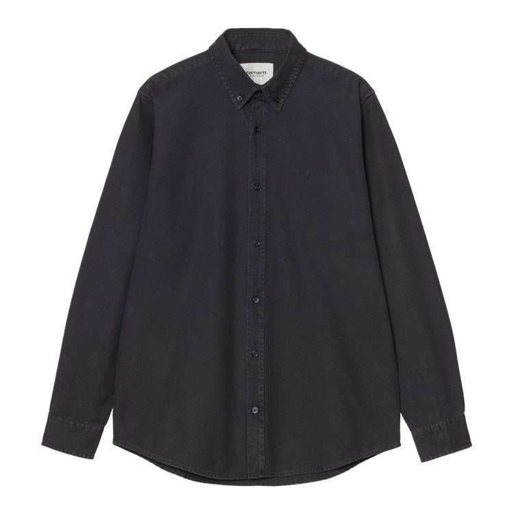Carhartt WIP L/S Bolton Shirt - Dark Navy