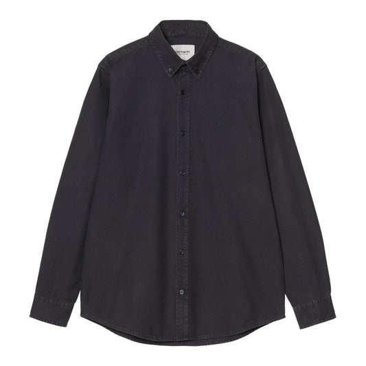 Carhartt WIP L/S Bolton Shirt - Dark Navy