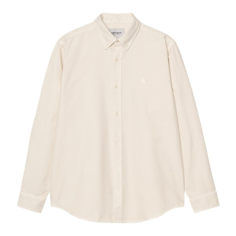 Carhartt WIP L/S Bolton Shirt - Salt