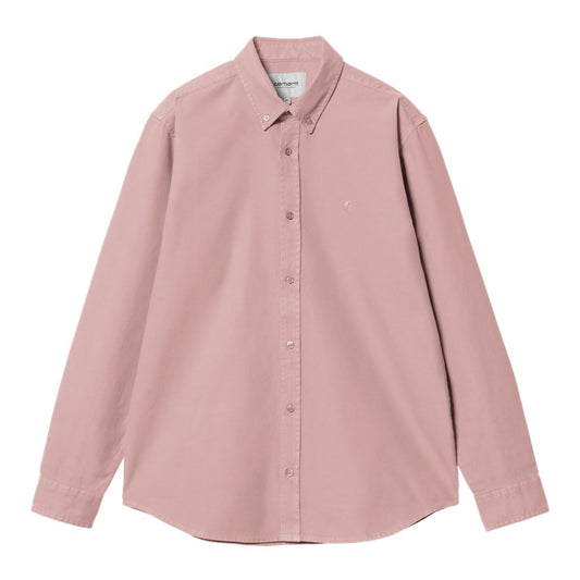 Carhartt WIP L/S Bolton Shirt - Glassy Pink