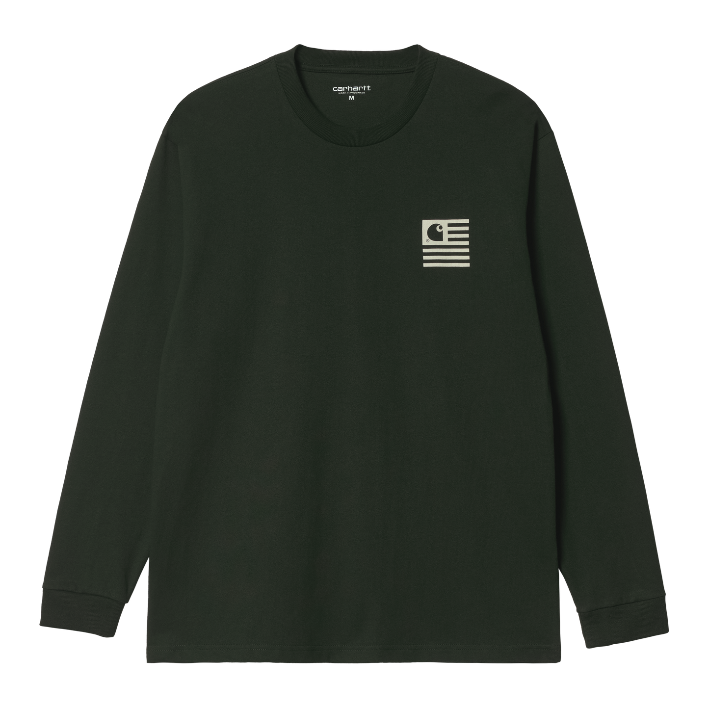 Carhartt WIP LS Book State T-Shirt - Dark Cedar Wax