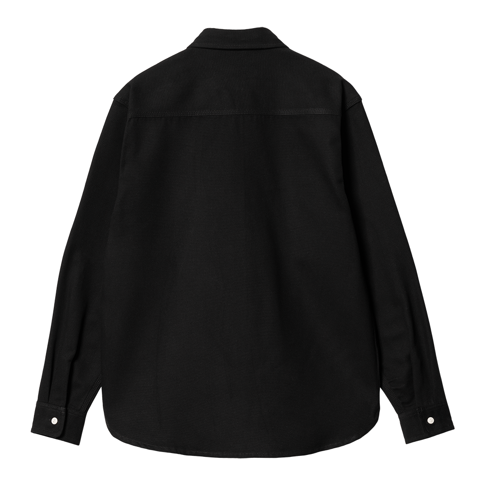 Carhartt WIP LS Clink Shirt - Black Rigid