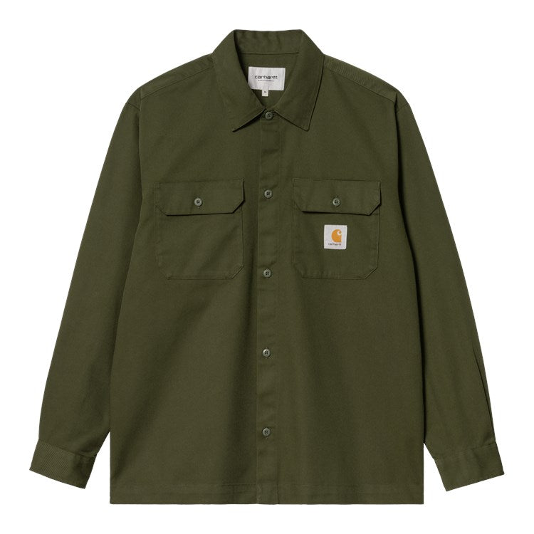 Carhartt WIP L/S Craft Shirt - Office Green