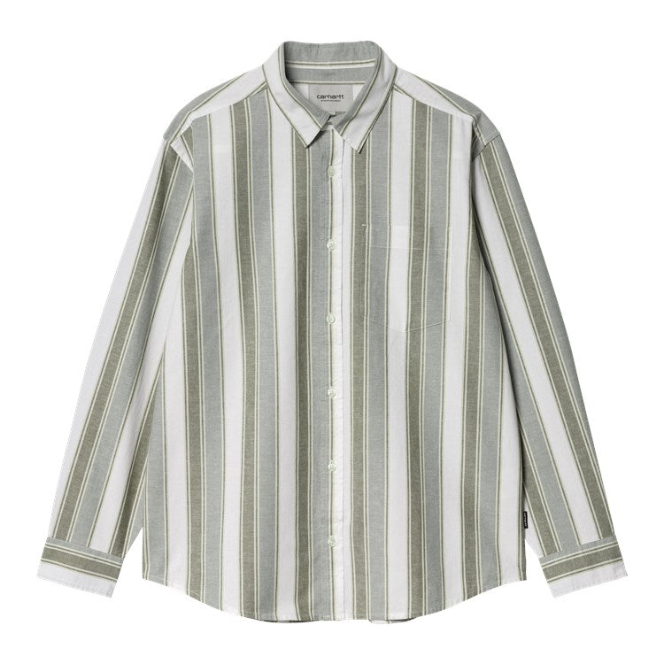 Carhartt WIP L/S Kendricks Shirt - Kendricks Stripe Dundee