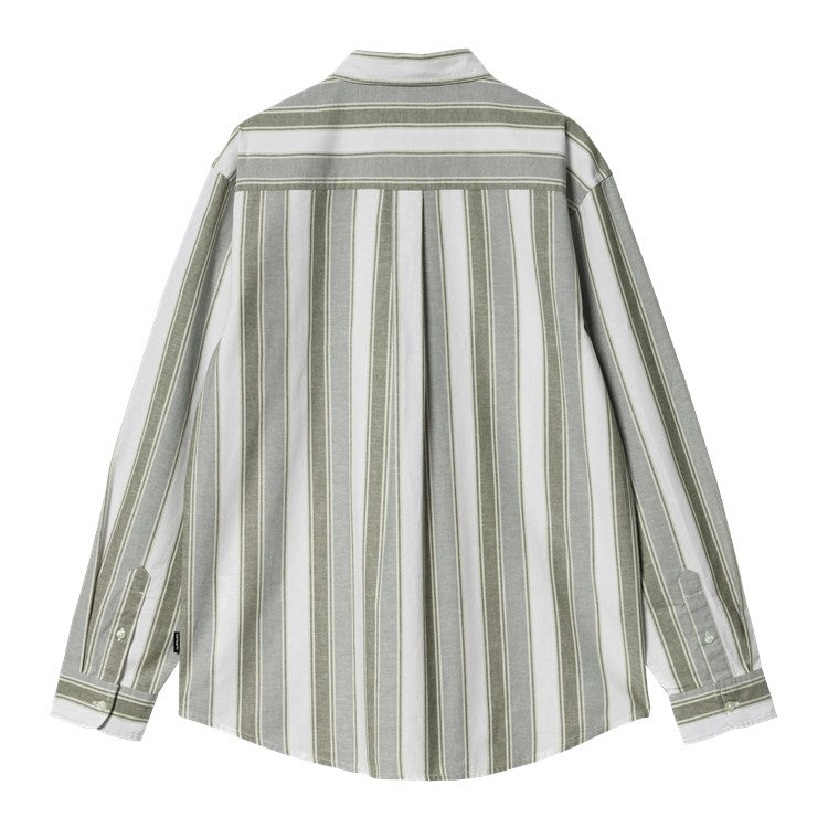 Carhartt WIP L/S Kendricks Shirt - Kendricks Stripe Dundee