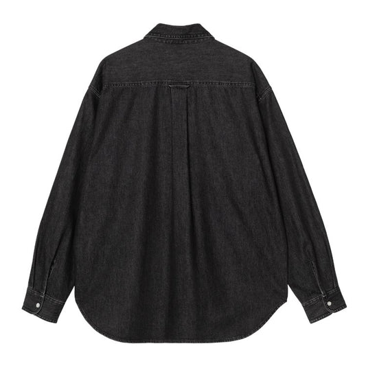 Carhartt WIP L/S Lucas Shirt - Blue Stone Washed