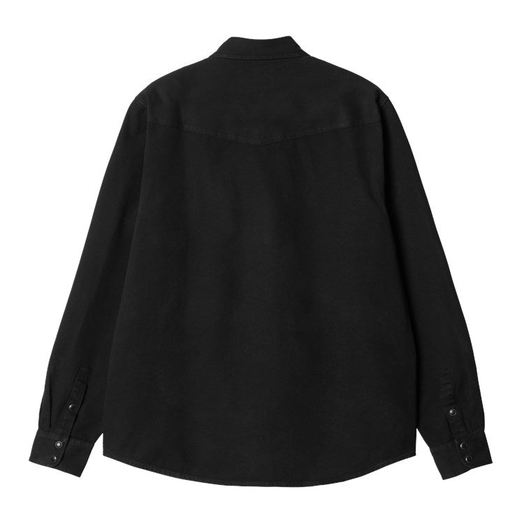 Carhartt WIP L/S Santa Fe Shirt - Black