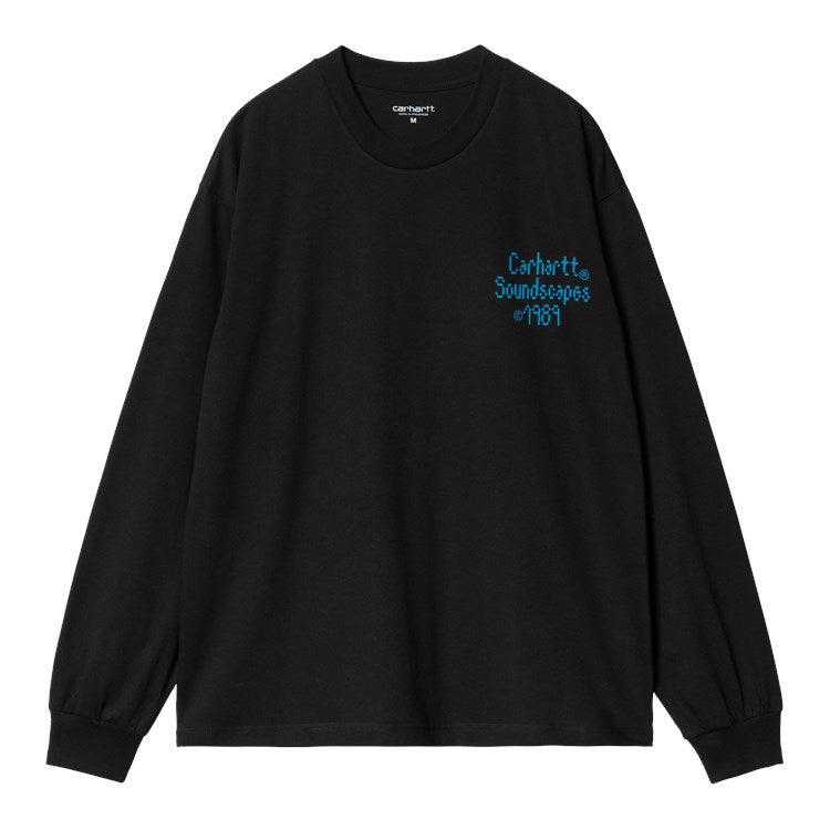 Carhartt WIP L/S Soundface T-Shirt - Black