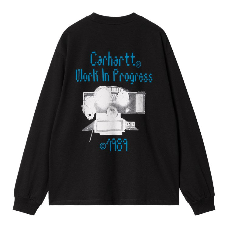 Carhartt WIP L/S Soundface T-Shirt - Black