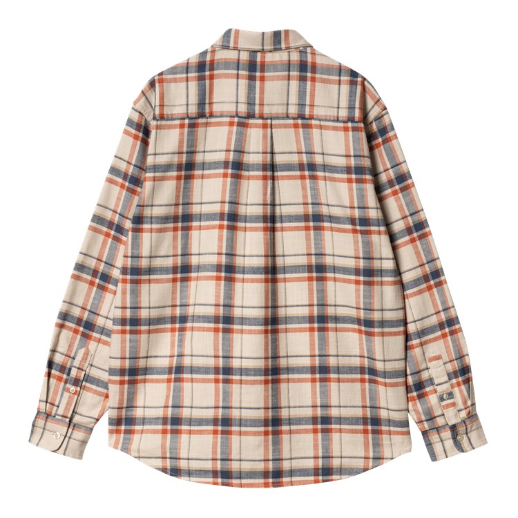 Carhartt WIP L/S Swenson Check Shirt - Tonic