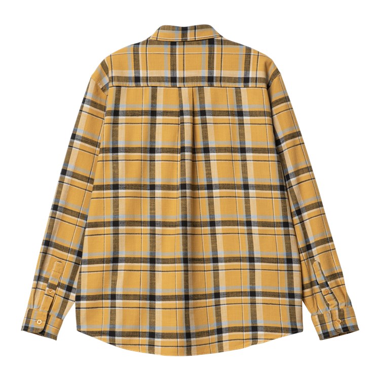 Carhartt WIP L/S Swenson Check Shirt - Sunray