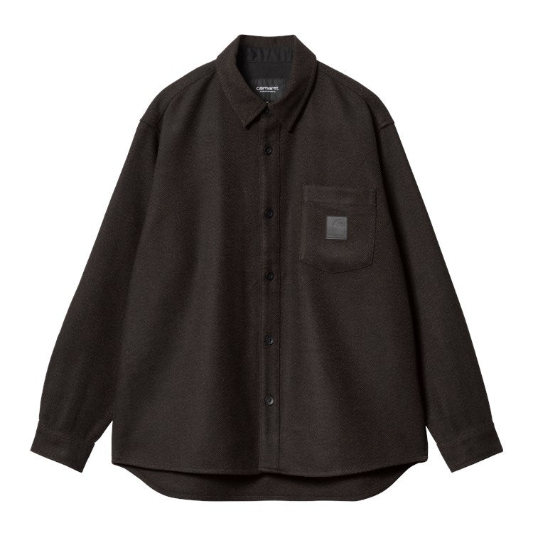 Carhartt WIP LS Truman Shirt - Chocolate Black