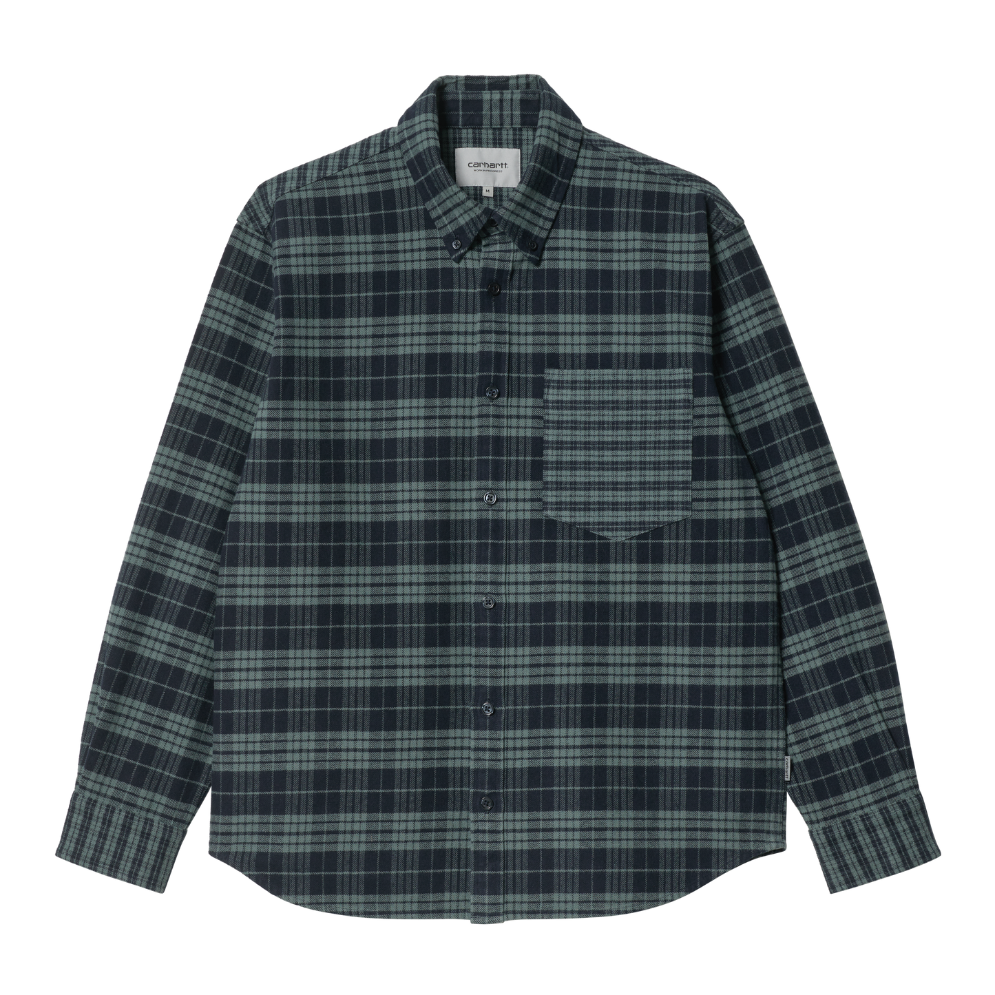 Carhartt WIP LS Winger Shirt - Eucalyptus