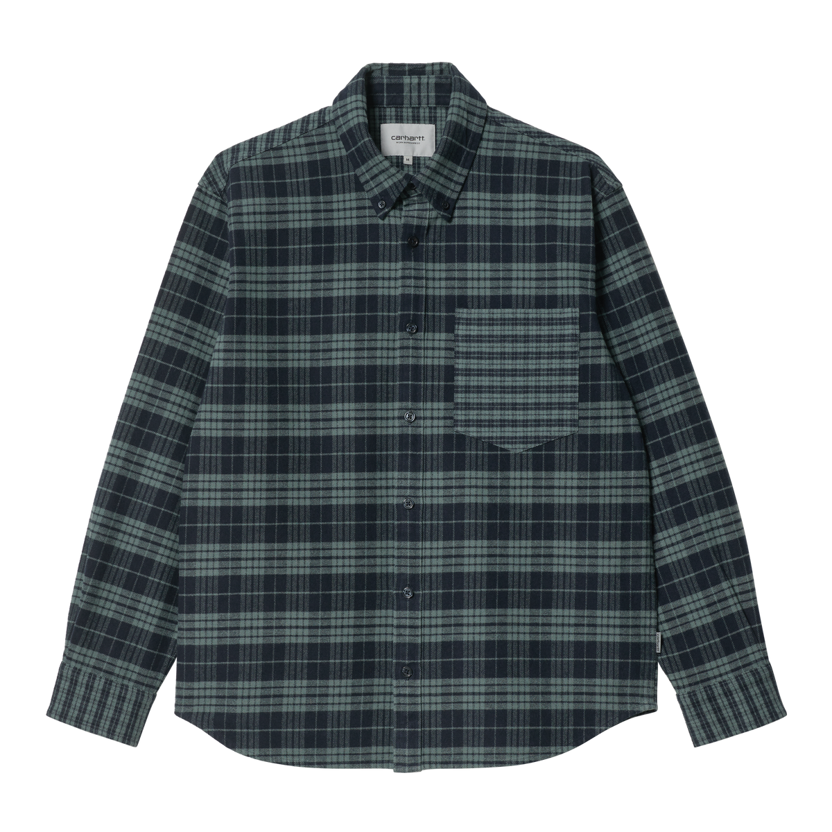 Carhartt WIP LS Winger Shirt - Eucalyptus