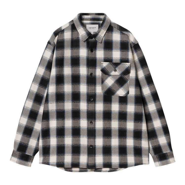 Carhartt WIP L/S Witten Shirt - Witton Check Natural