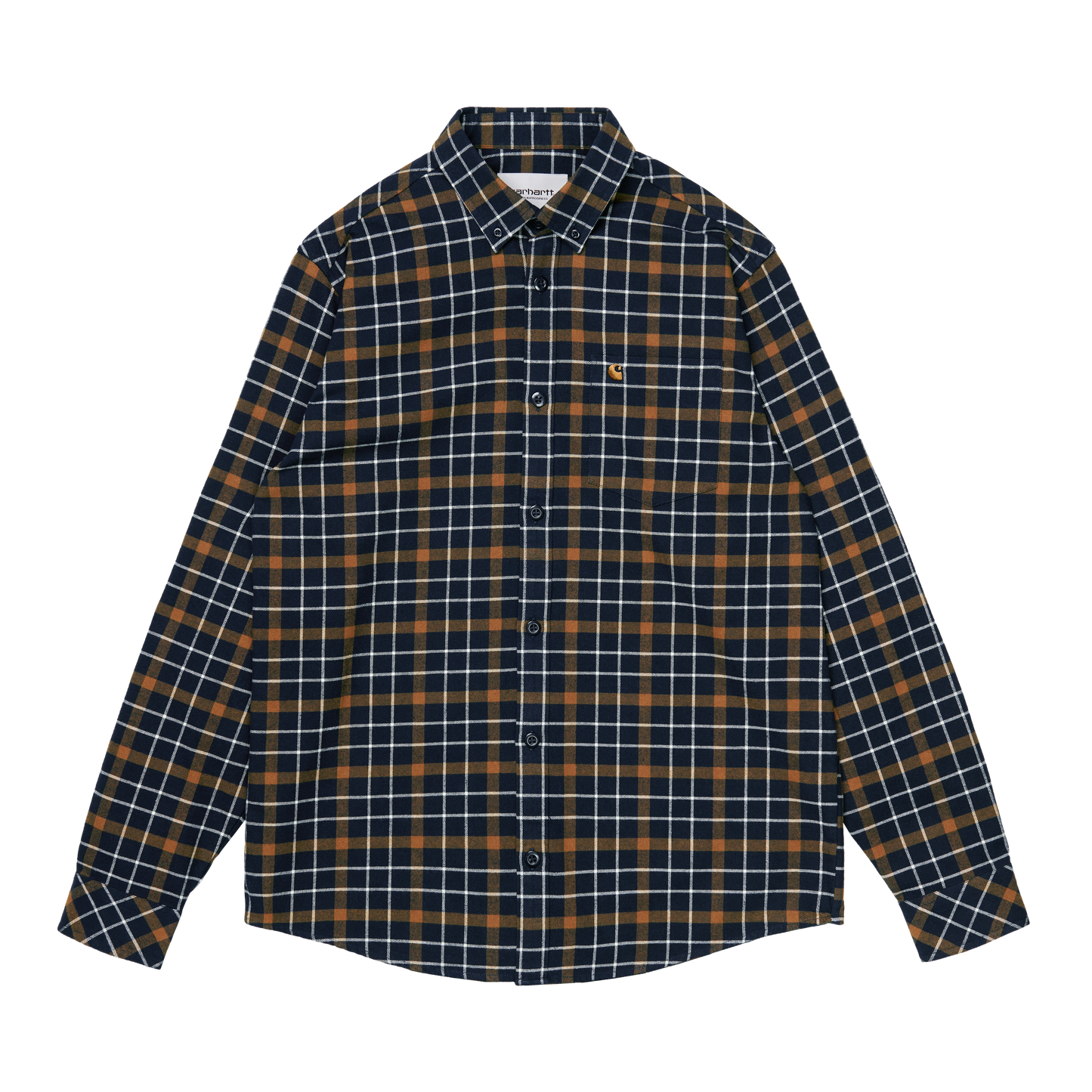 Carhartt WIP LS Baxter Shirt - Astro Tawny