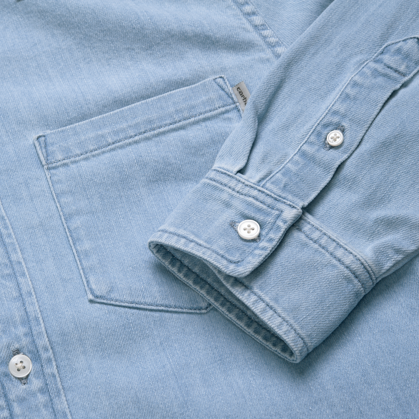 Carhartt WIP Civil Shirt - Blue Stone Washed