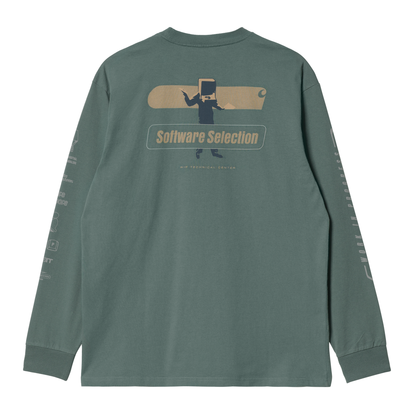 Carhartt WIP LS Systems T-Shirt - Cold Viola