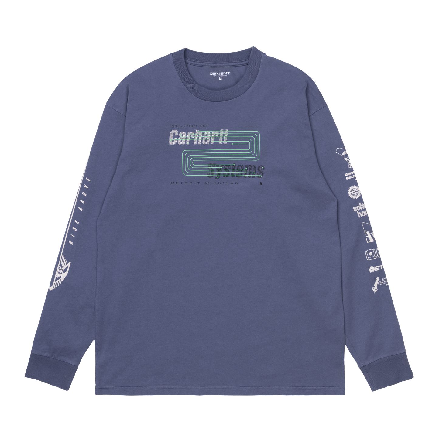 Carhartt WIP LS Systems T-Shirt - Cold Viola