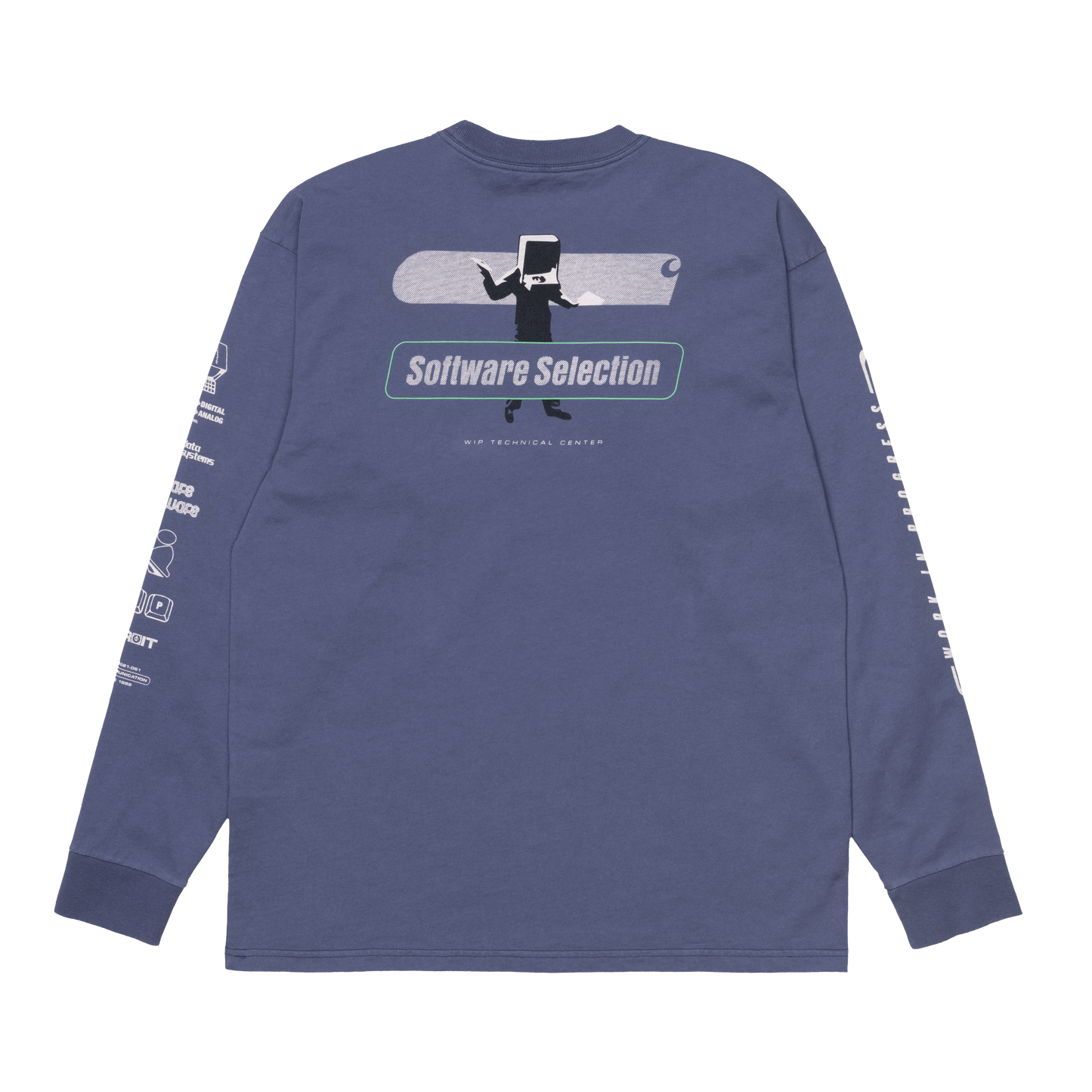 Carhartt WIP LS Systems T-Shirt - Cold Viola