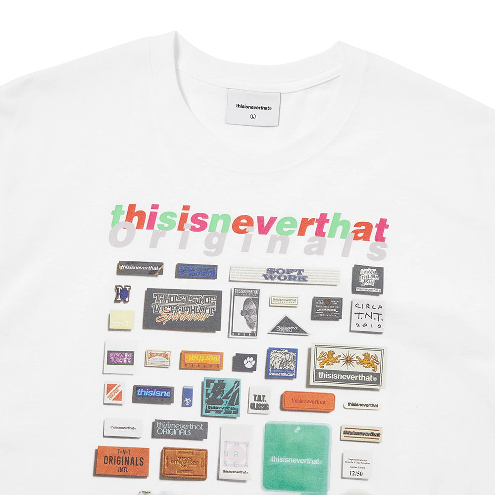 thisisneverthat Labels Tee - White