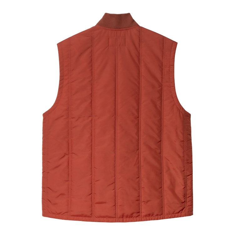 Carhartt WIP Lachlan Vest Liner - Vermillion