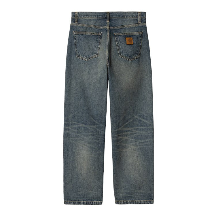 Carhartt WIP Landon Pant - Blue Worn