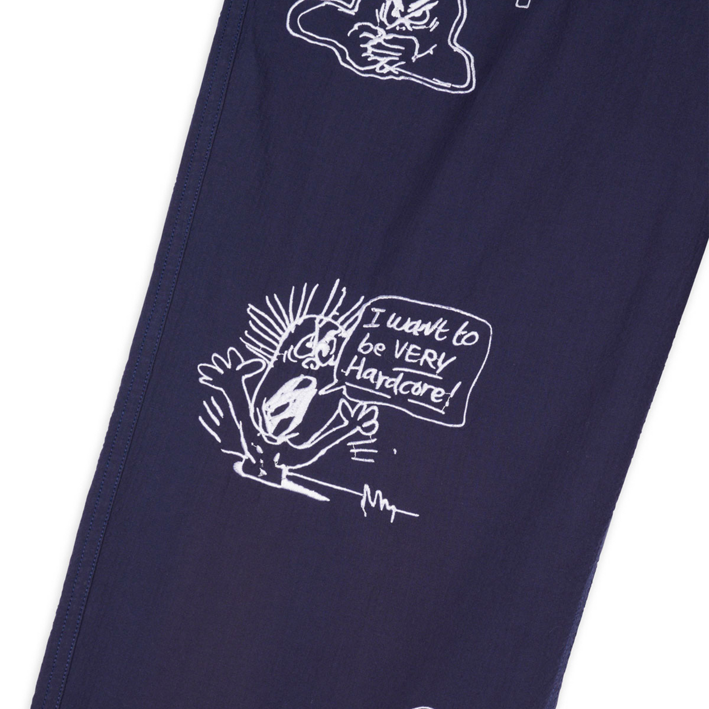 Brain Dead Leomi Resort Pant - Navy