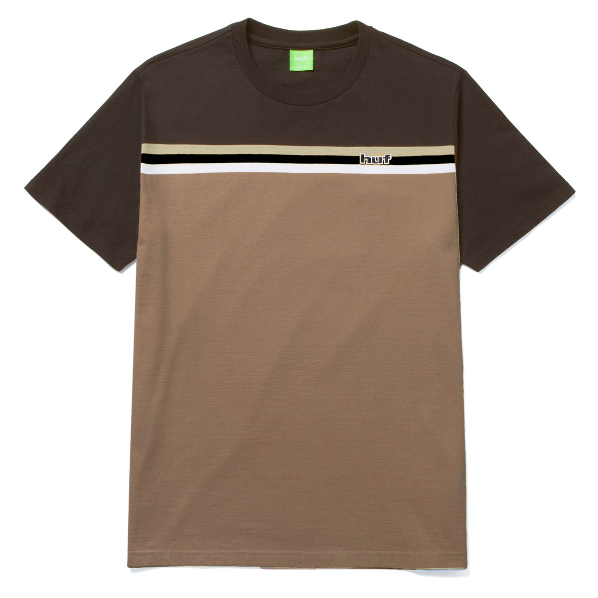 HUF Lido Stripe Top - Toffee