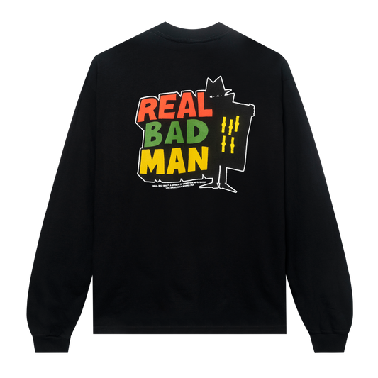 Real Bad Man Logo Vol.9 LS T-Shirt - Black