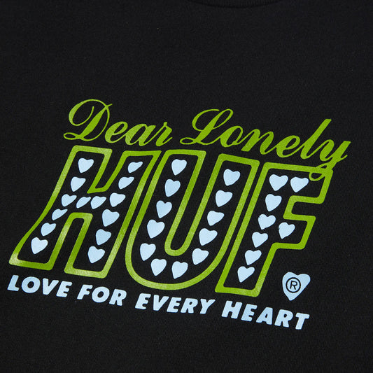 HUF Lonely Hearts SS Tee - Black