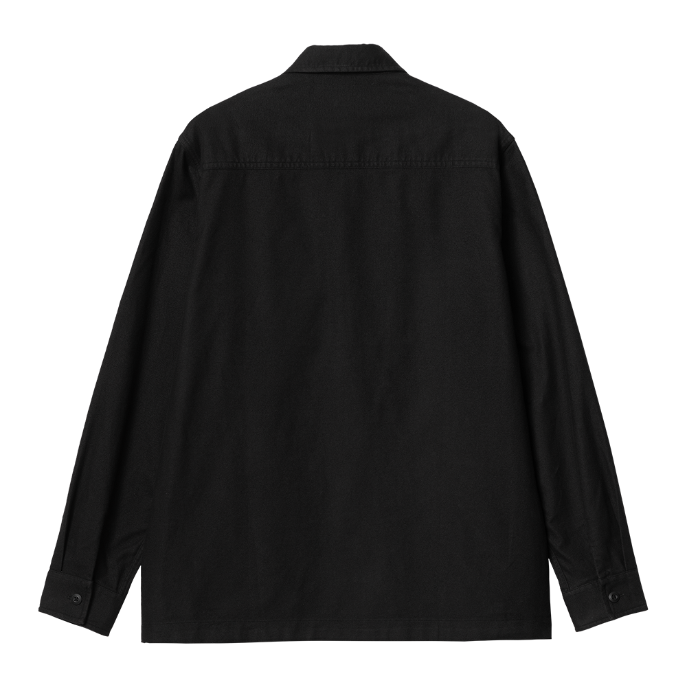 LS Charter Shirt - Black