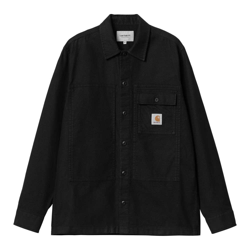 LS Charter Shirt - Black