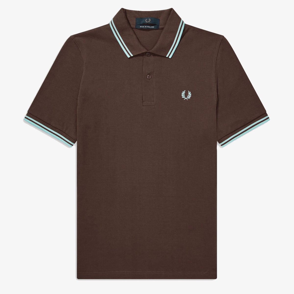 Fred Perry Twin Tipped Polo - Chocolate
