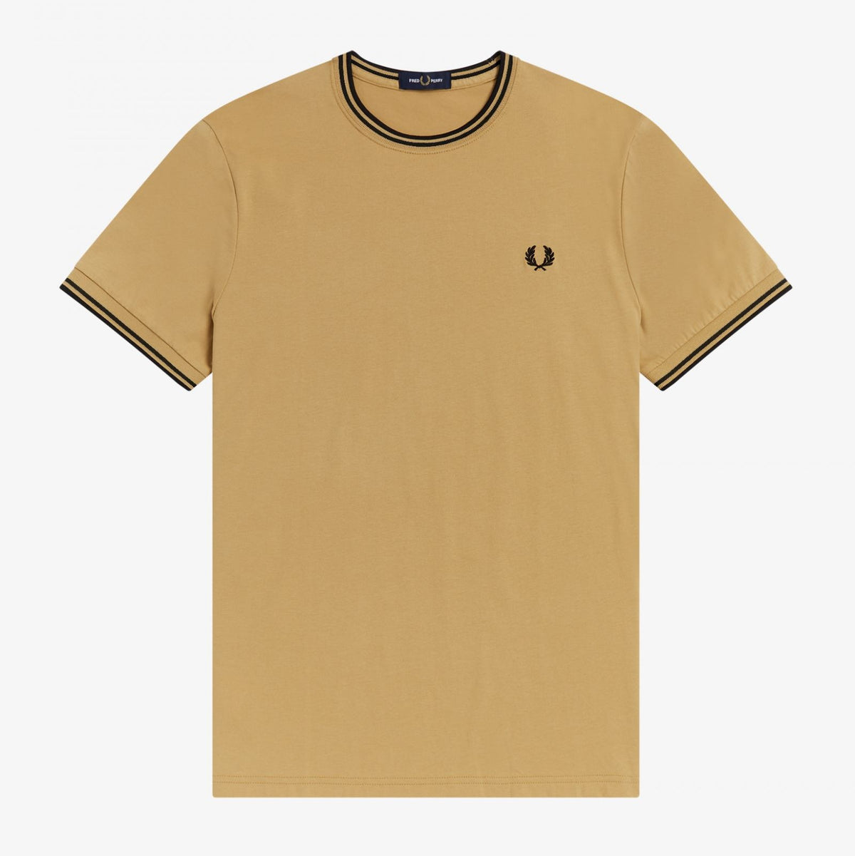 Fred Perry Twin Tipped T-Shirt - Desert