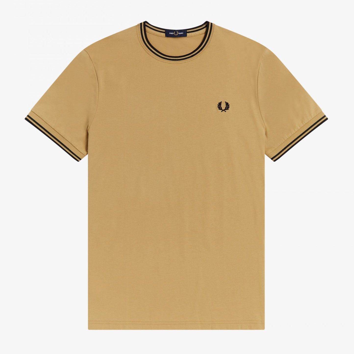 Fred Perry Twin Tipped T-Shirt - Desert
