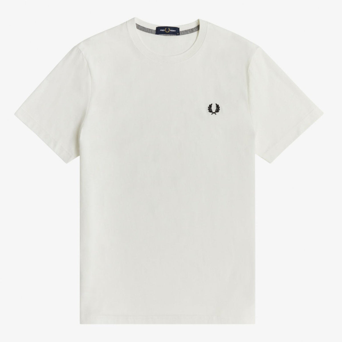 Fred Perry Crew Neck T-Shirt - Snow White