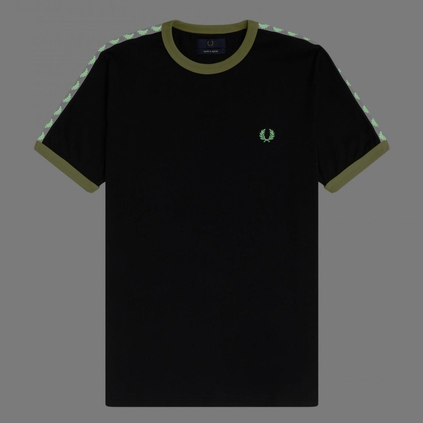 Fred Perry Made In Japan Luminous Ringer T-Shirt - White