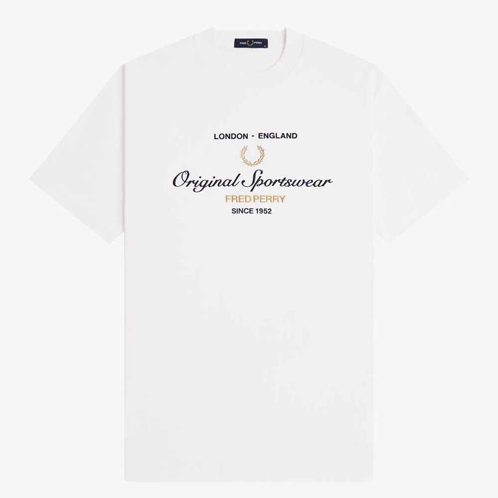 Fred Perry Original Sportswear Tee - Snow White