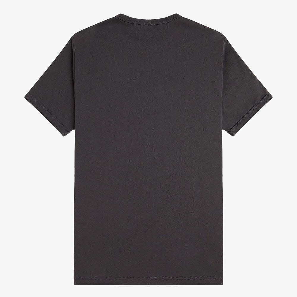 Fred Perry Ringer T-Shirt - Anchor Grey