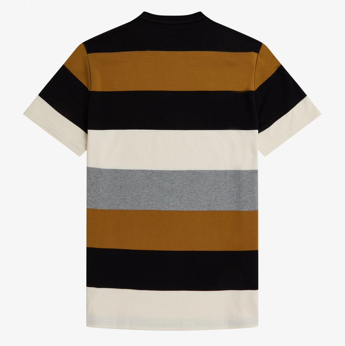 Fred Perry Bold Stripe T-Shirt - Dark Caramel