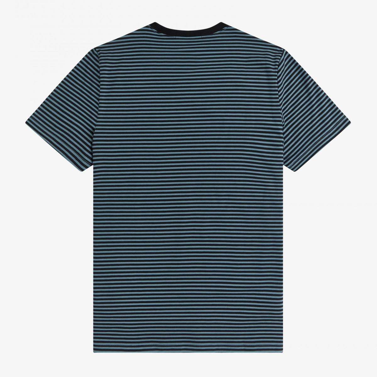 Fred Perry Two Colour Stripe T-Shirt - Ash Blue