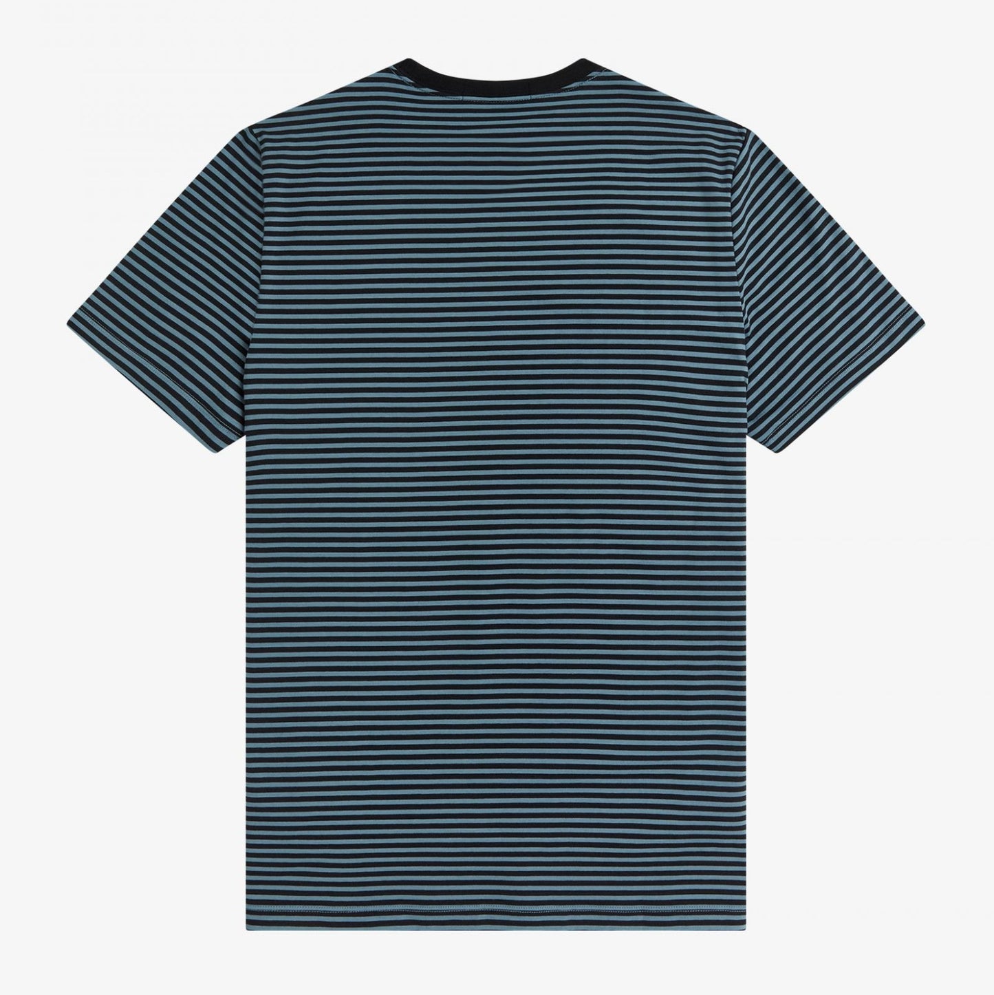 Fred Perry Two Colour Stripe T-Shirt - Ash Blue