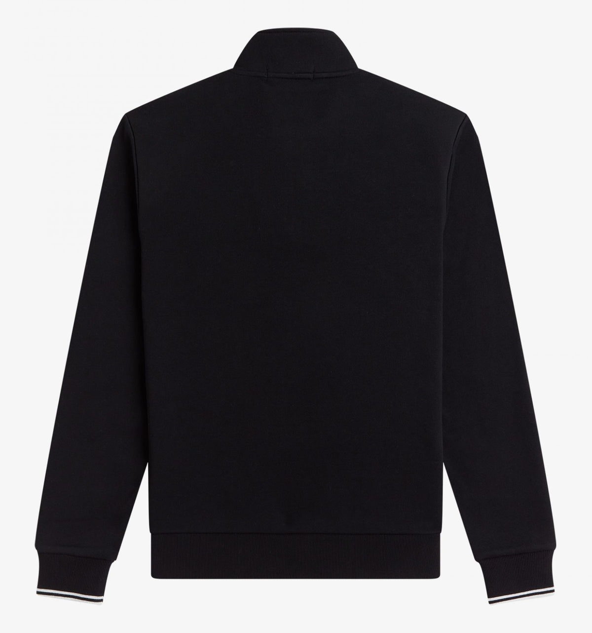 Fred Perry Half Zip Sweatshirt - Black