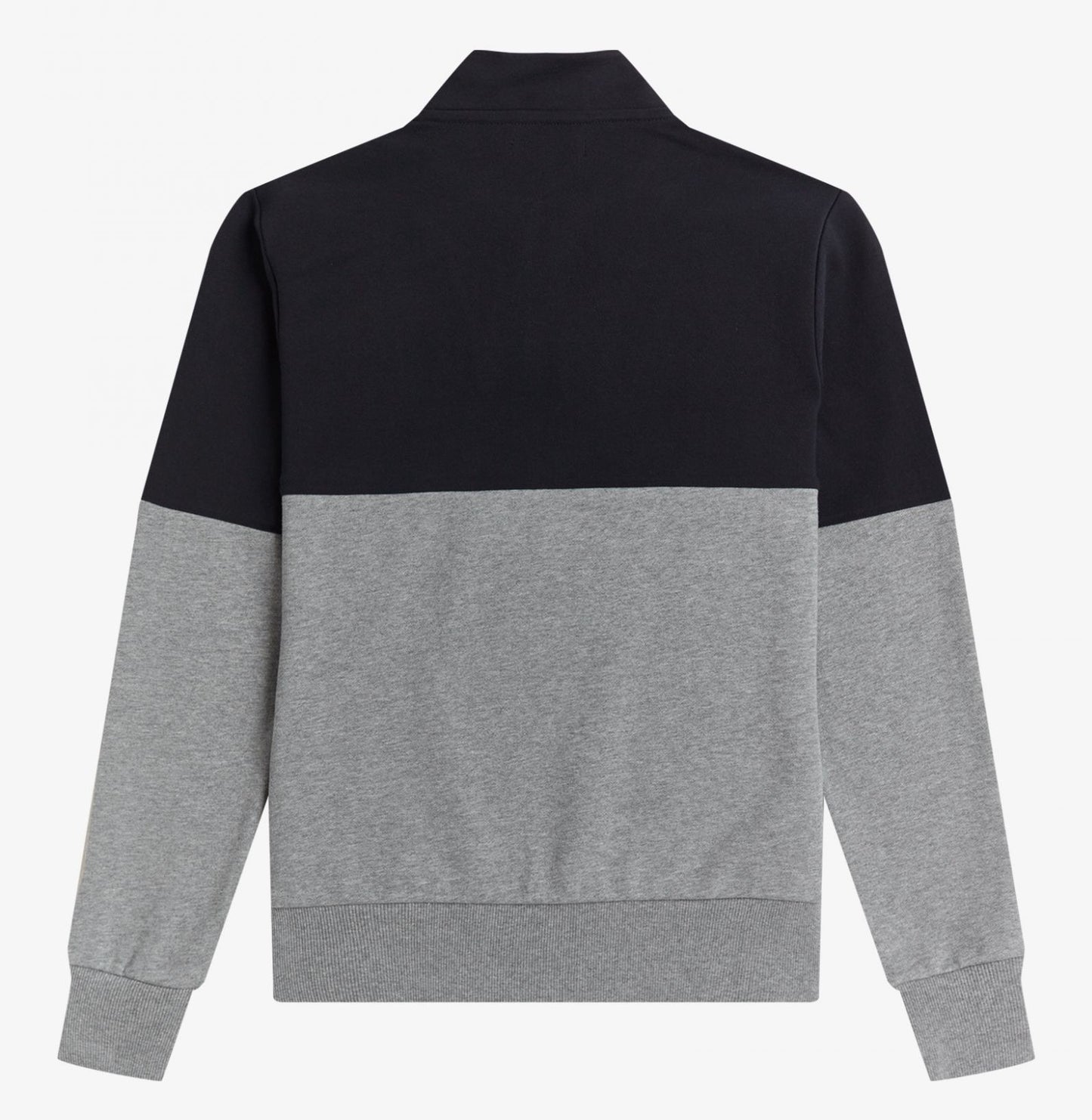 Fred Perry Colourblock Half Zip Sweatshirt