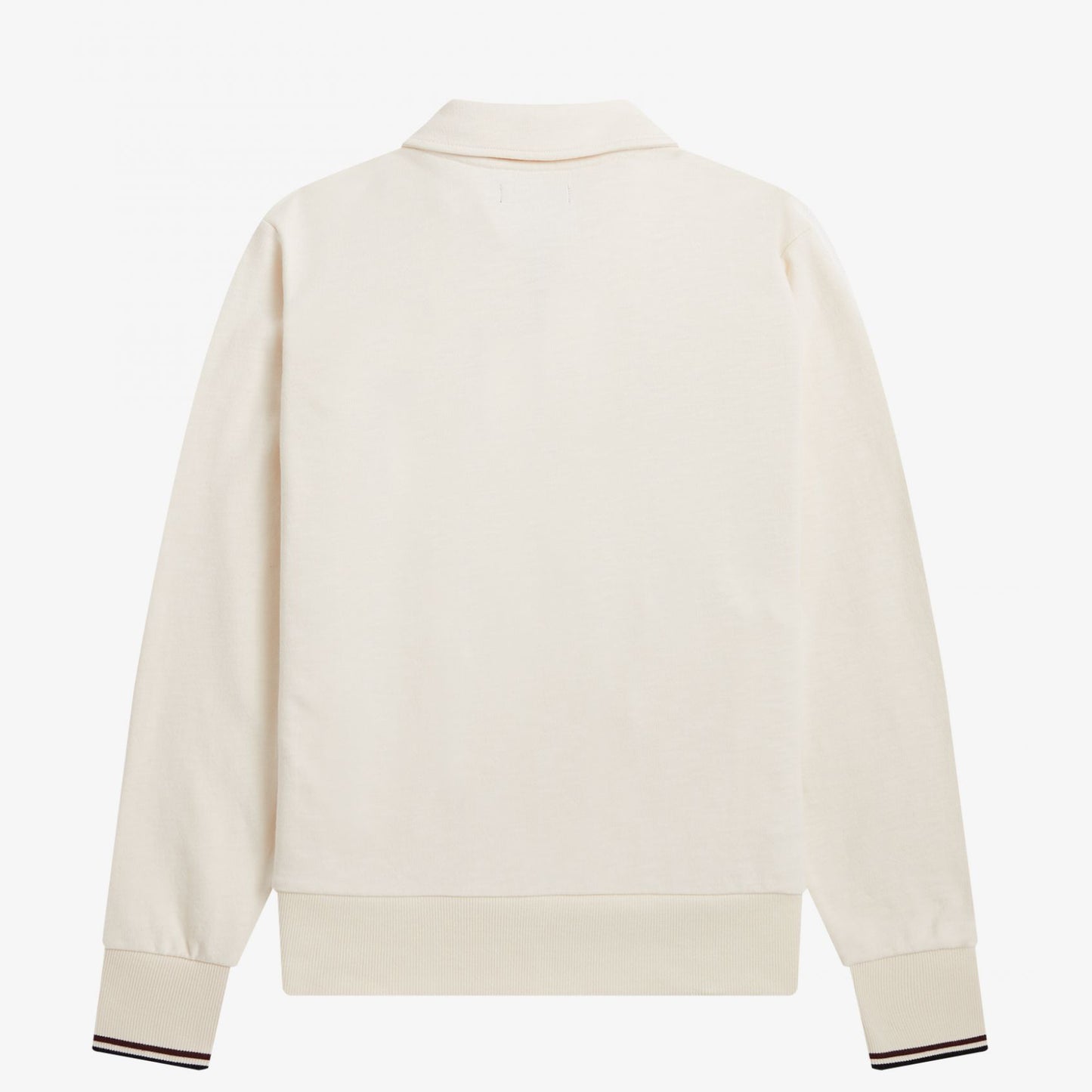 Fred Perry Zip Through Sweatshirt - Ecru