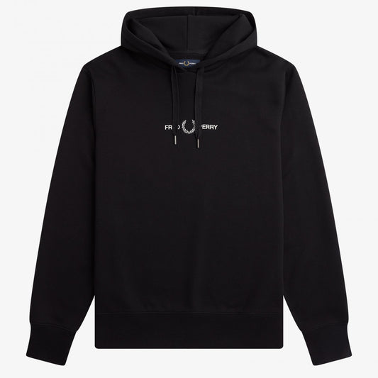 Fred Perry Embroidered Hoodie