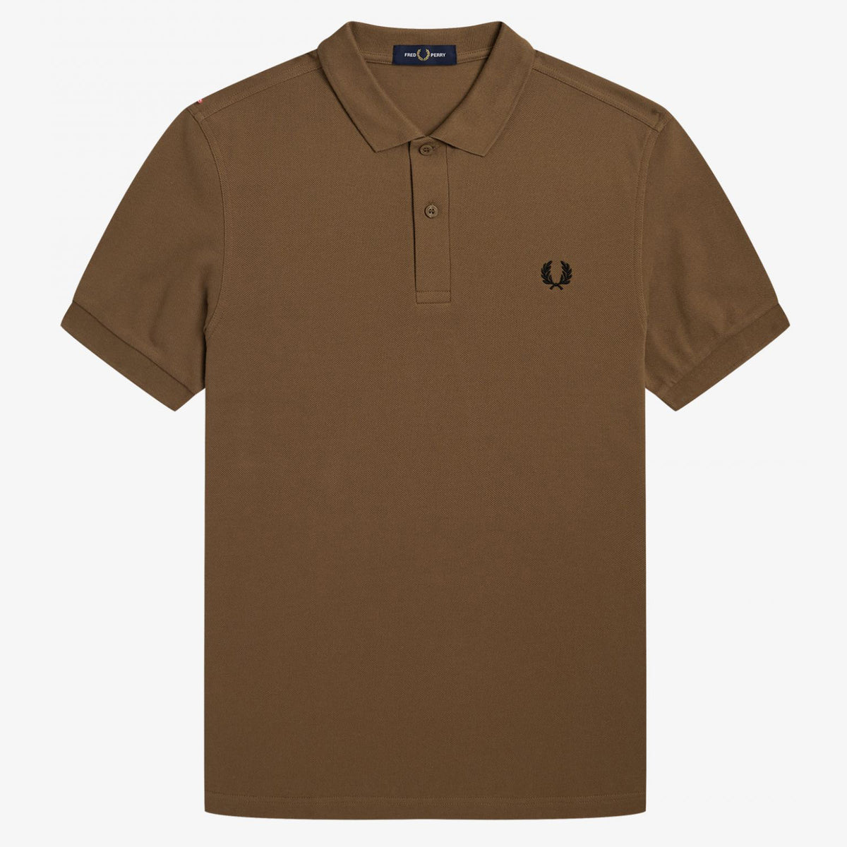 Fred Perry Plain Tennis Shirt - Shaded Stone