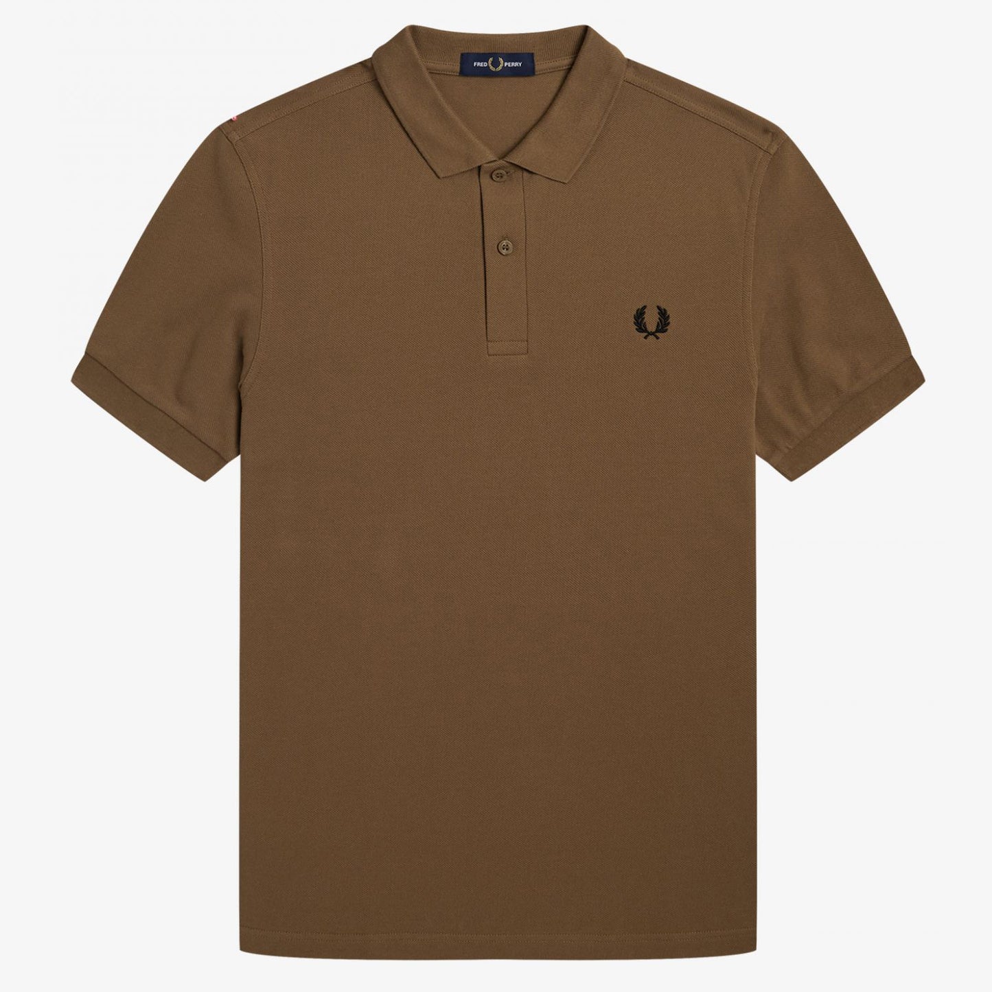 Fred Perry Plain Tennis Shirt - Shaded Stone