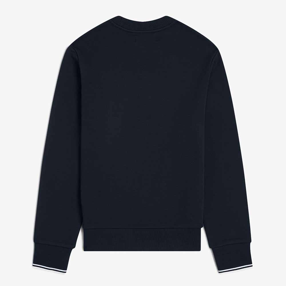 Fred Perry Crew Neck Sweatshirt - Navy